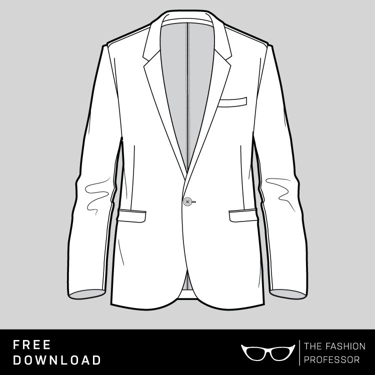 Free Vector Download: The Blazer | The Fashion Professor