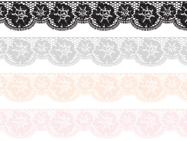Lace Brush- Vector